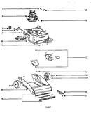Nozzle and motor assembly