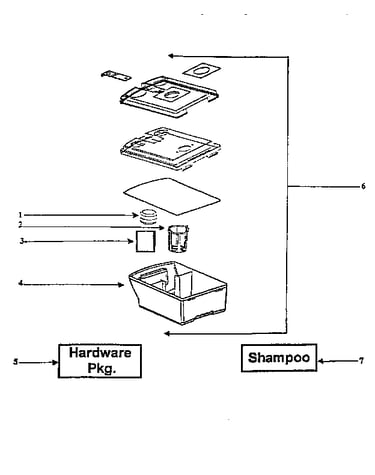 Recovery tank assembly