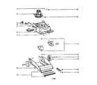 Eureka 2430B nozzle and motor assembly diagram