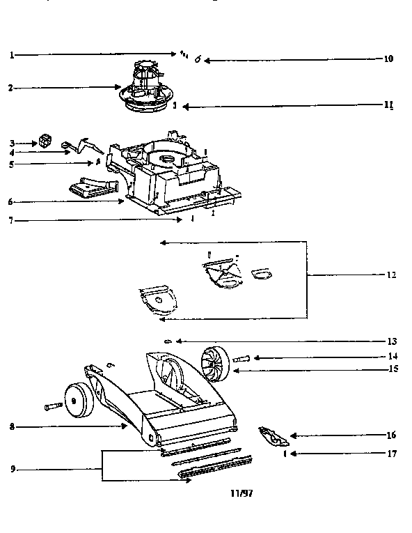 NOZZLE AND MOTOR ASSEMBLY