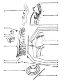 Handle and bag housing