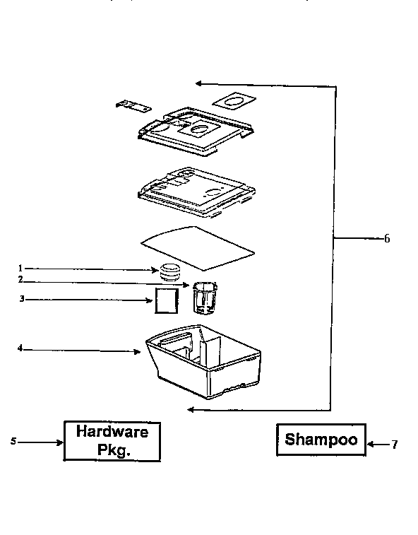 RECOVERY TANK ASSEMBLY