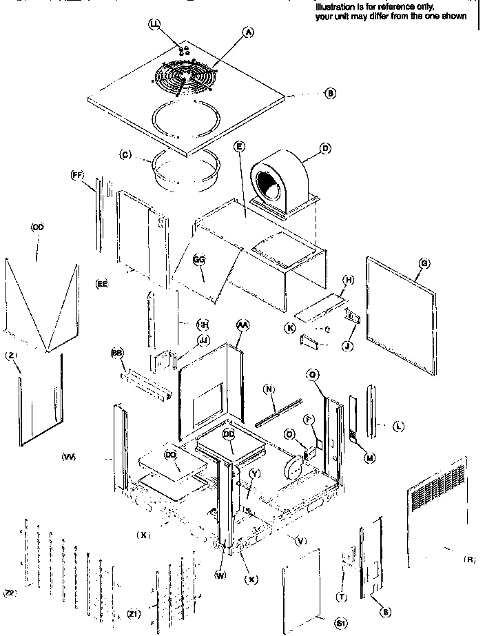 Non-functional replacement parts
