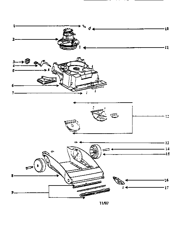 NOZZLE AND MOTOR ASSEMBLY