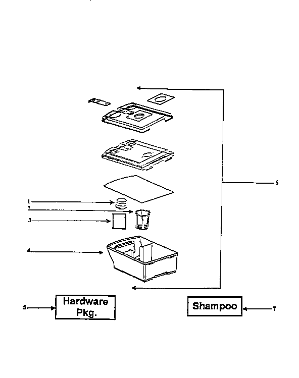 RECOVERY TANK ASSEMBLY