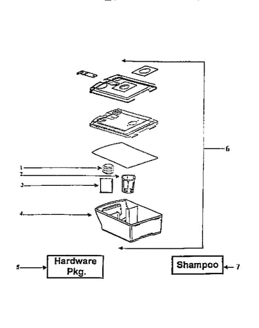 Recovery tank assembly