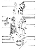 Handle and bag housing