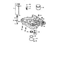 Kohler CV16S-43513 oil pan / lubrication diagram