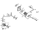 Poulan PR16H42STA fuel system diagram