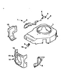 Blower housing and baffles