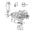 Kohler CV16S-43514 oil pan/lubrication diagram