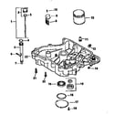Craftsman 917271031 oil pan/lubrication diagram