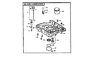 Kohler CV16S-43512 oil pan/lubrication diagram