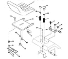 Craftsman 917258685 seat assembly diagram