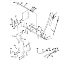 Craftsman 917258685 mower lift diagram