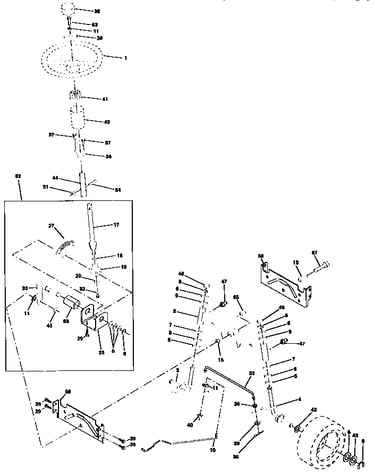Steering assembly