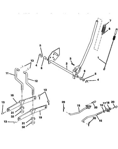 Mower lift