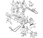 Craftsman 917258693 mower deck diagram