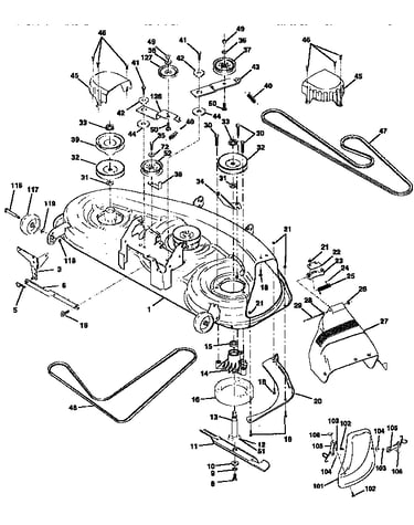 Mower deck