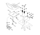 Craftsman 917258684 seat assembly diagram
