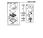 Briggs & Stratton 135200-135299 (0219-0238) air cleaner assembly diagram