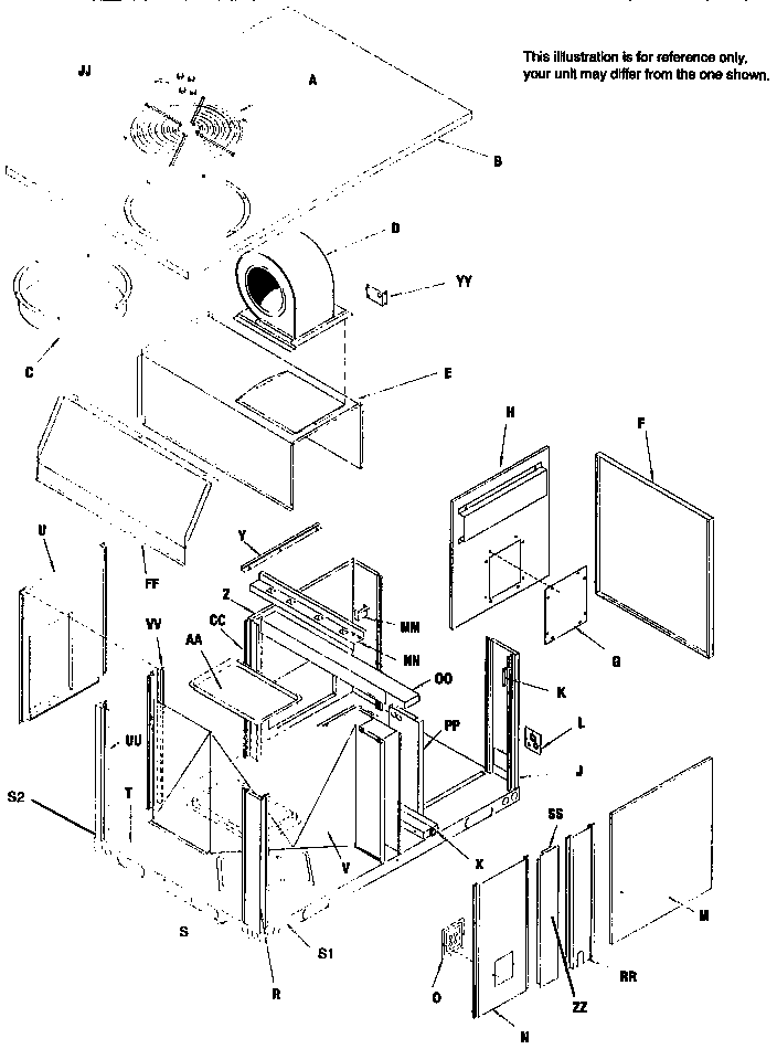 Non-functional replacement parts