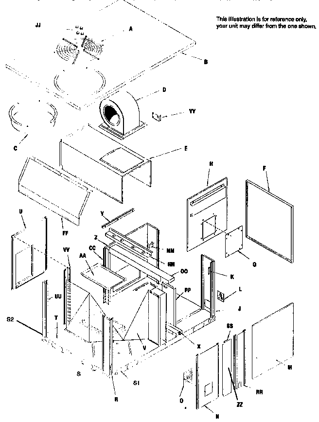 Non-functional replacement parts