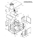 ICP PAB036N1HA non-functional replacement parts diagram