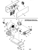 Control box/blower assembly