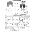 ICP CA5560VHD2 functional replacement parts diagram