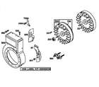 Briggs & Stratton 135200-135299 (1012) flywheel assembly diagram