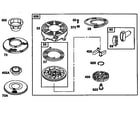 Briggs & Stratton 135200-135299 (0670) rewind starter diagram