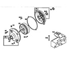 Briggs & Stratton 135200-135299 (1299) gear case assembly diagram