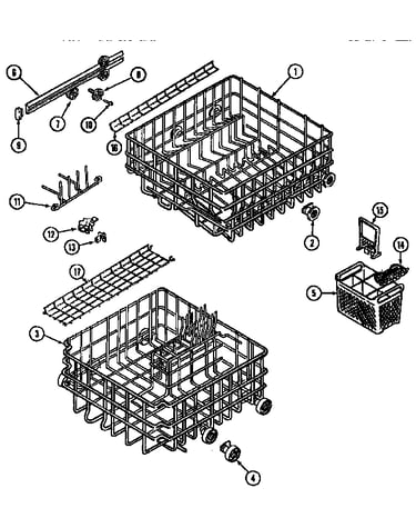 Track and rack assembly