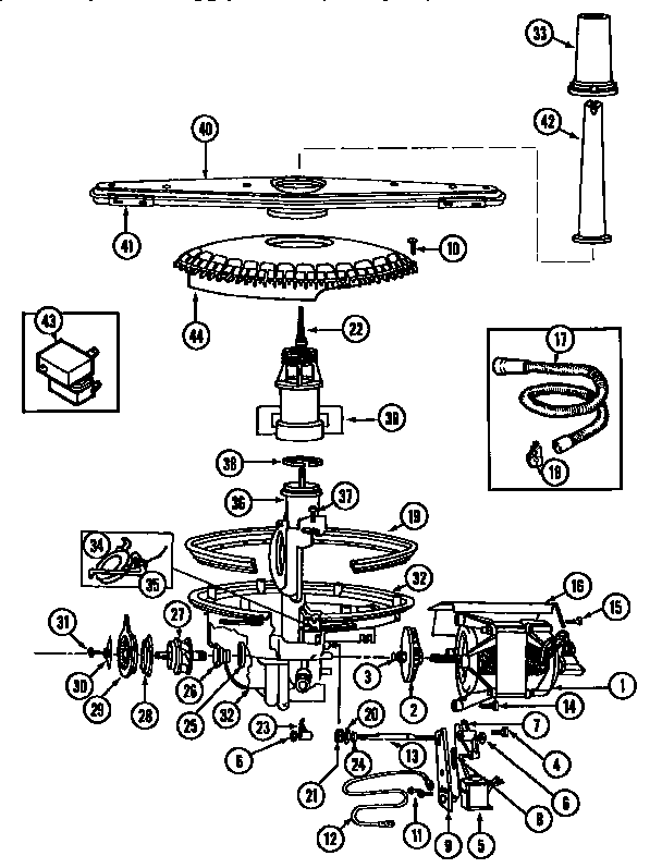 Pump and motor
