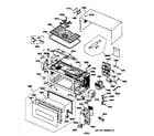 GE ZEM200GV01 microwave parts diagram
