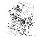GE ZEM200WV01 microwave parts diagram