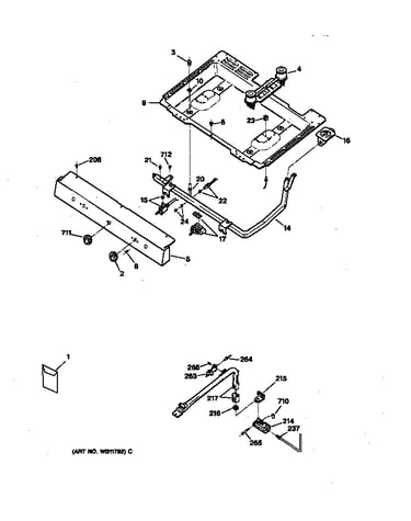 Gas & burner parts