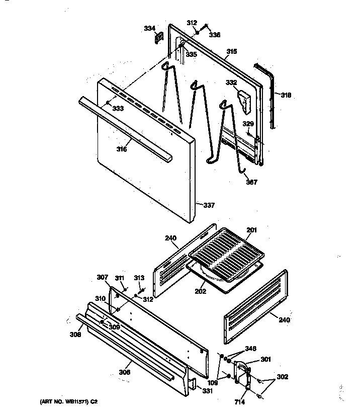 Door & drawer parts