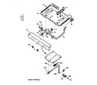 GE JGBS04PEA1AD gas & burner parts diagram