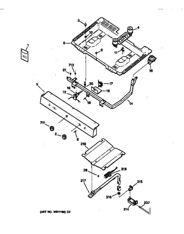 Gas & burner parts