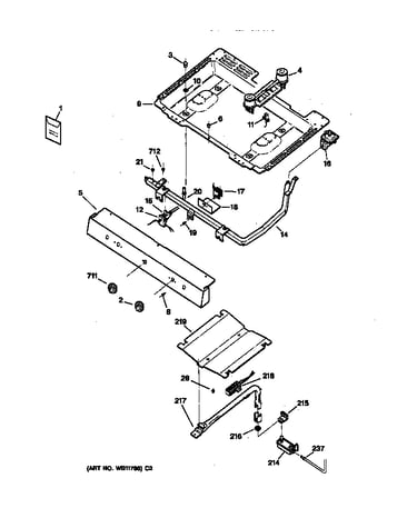 Gas & burner parts