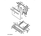 GE JGBS04PEA1WH door & drawer parts diagram