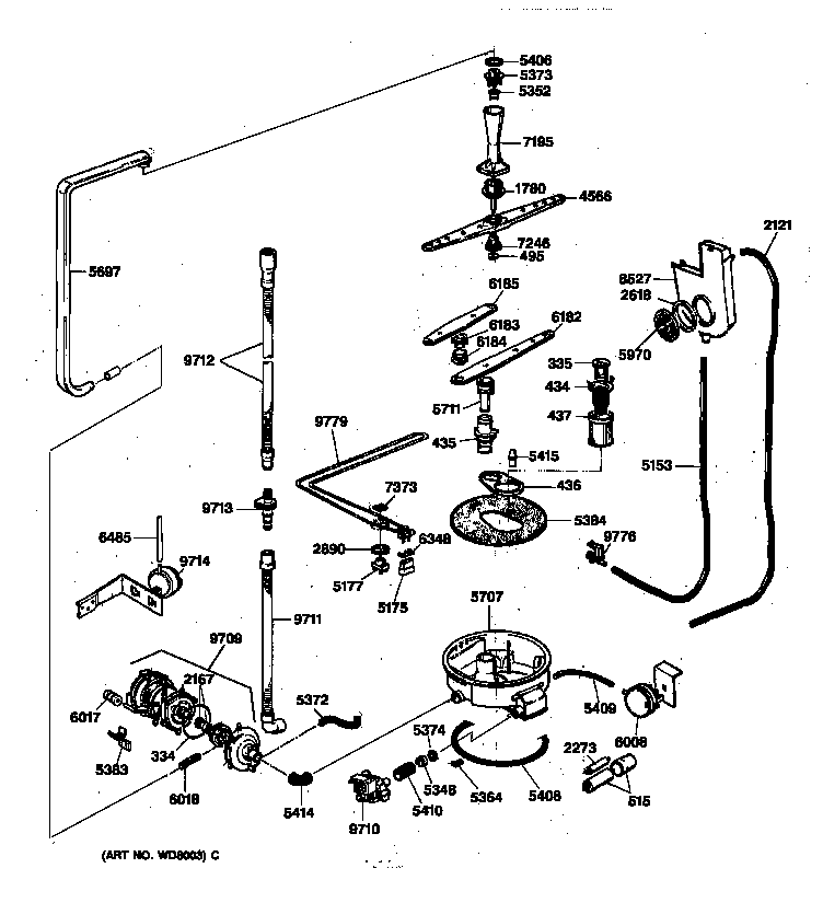 Motor-pump mechanism
