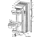 Kenmore 36358777890 fresh food door diagram