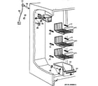 Kenmore 36358777890 freezer section diagram