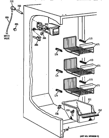 Freezer section