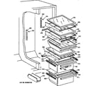 Kenmore 36358272890 fresh food section diagram