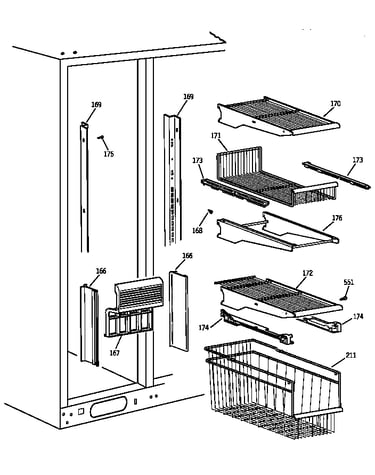 Freezer section