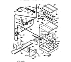 GE JGSP32GEV3BB oven burner diagram